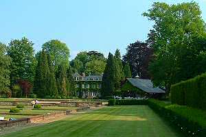 The Chateau and Creperie at Camping le Colombier, Moyaux