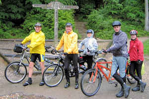 Tandems in Queen Elizabeth Country Park