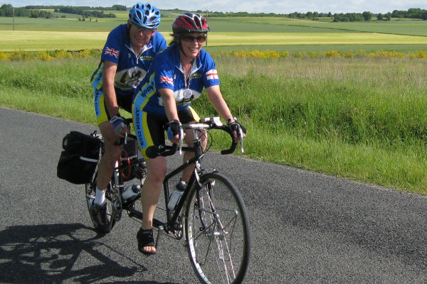 Tandem in the sunshine