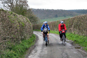 Tandems near Burrington